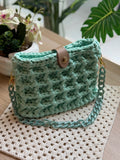 Mint Haven Mini Crochet Bag